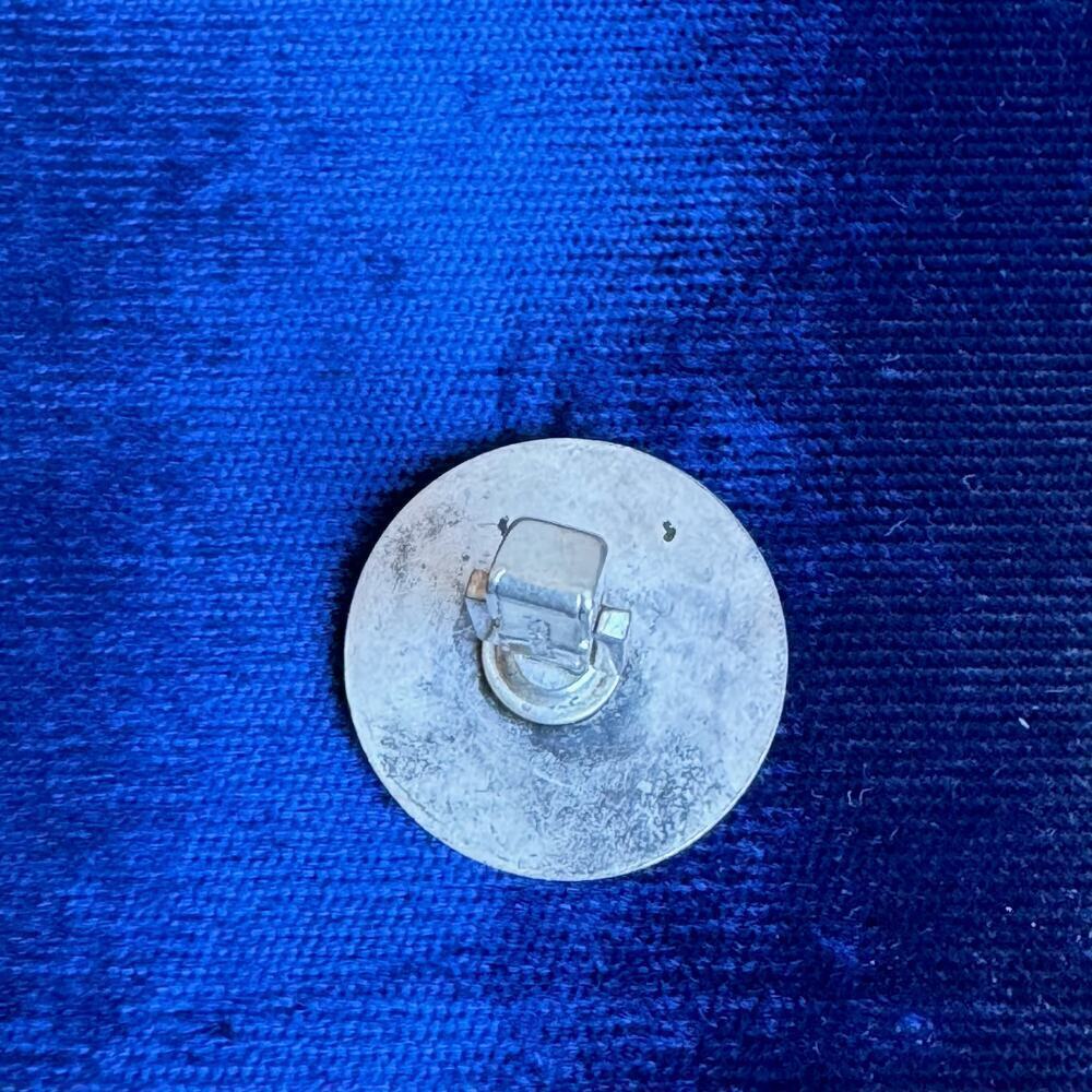 Vintage Mid-Century Sterling Silver Abstract/Postmodern Cufflinks - Picture 3 of 7